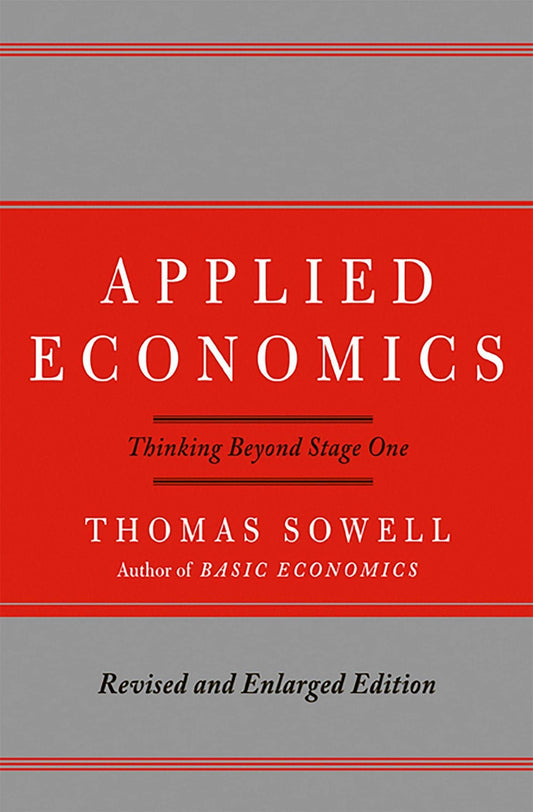 Applied Economics: Thinking Beyond Stage One book cover