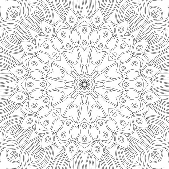 Refreshing Mandala – Colouring Book for Adults Book 1 | Intricate Mandala Designs for Mindfulness, Relaxation & Creativity | High Quality Paper for Pens, Pencils & Markers