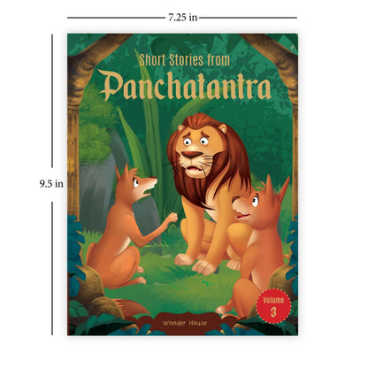 Short Stories From Panchatantra - Collection of 10 Books: Abridged Illustrated Stories For Children (With Morals)