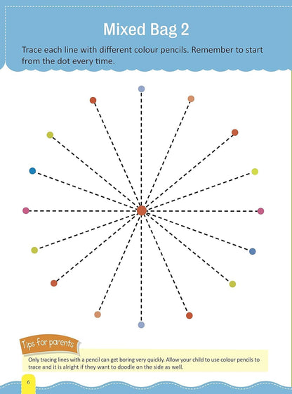 My First Pencil Control Activity Book: Pre-Writing Practice for Kids (Pattern Writing) | Letters, Shapes & Patterns and Lines | Early Learning Tracing Lines & Pattern Writing Activities | Best Selling Writing Book in India for Children; 3+ Ages