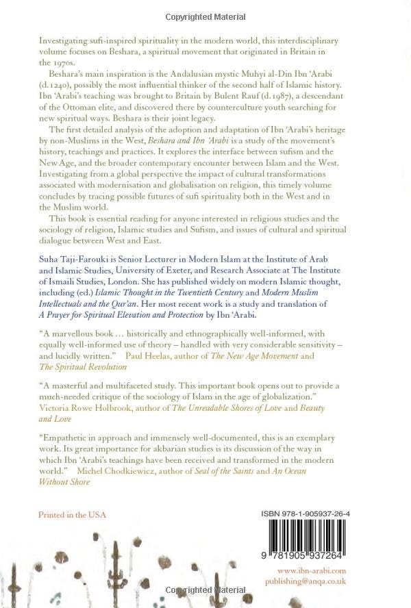 Beshara and Ibn 'Arabi: A Movement of Sufi Spirituality in the Modern World