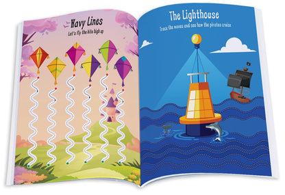 Tracing Book for Kids | Pencil Control Activity Book for Kids | Premium Quality Early Learning Tracing Lines & Pattern Writing Activities | Ages: 2 - 5 Years