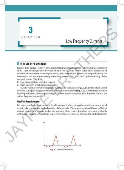 Textbook of Electrotherapy, 4/E for BPT and MPT Physiotherapy Students | Electrotherapy Modalities Guide: Low, Medium and High Frequency Currents, Ultrasound, Laser and Cryotherapy
