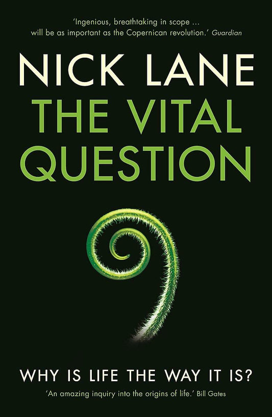 THE VITAL QUESTION by Nick Lane book cover