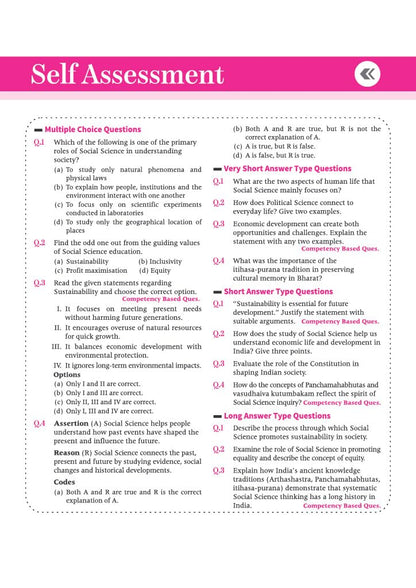 Arihant All in One Social Science (Understanding Society: India and Beyond – Part I) Class 9 for CBSE Exam 2026-27 | NCERT Based Complete Theory, Practice Exercises, CBQs, Sample Papers & Mind Maps