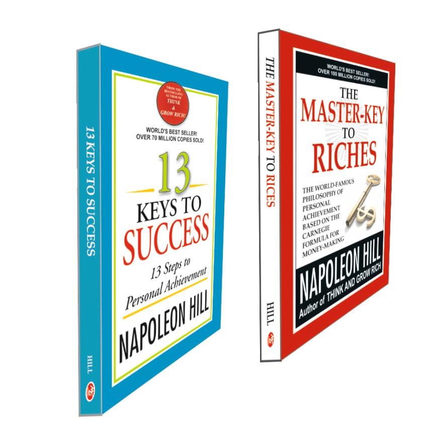 The Master Key to Riches & 13 Keys to Success – Set of 2 Motivational Success Books