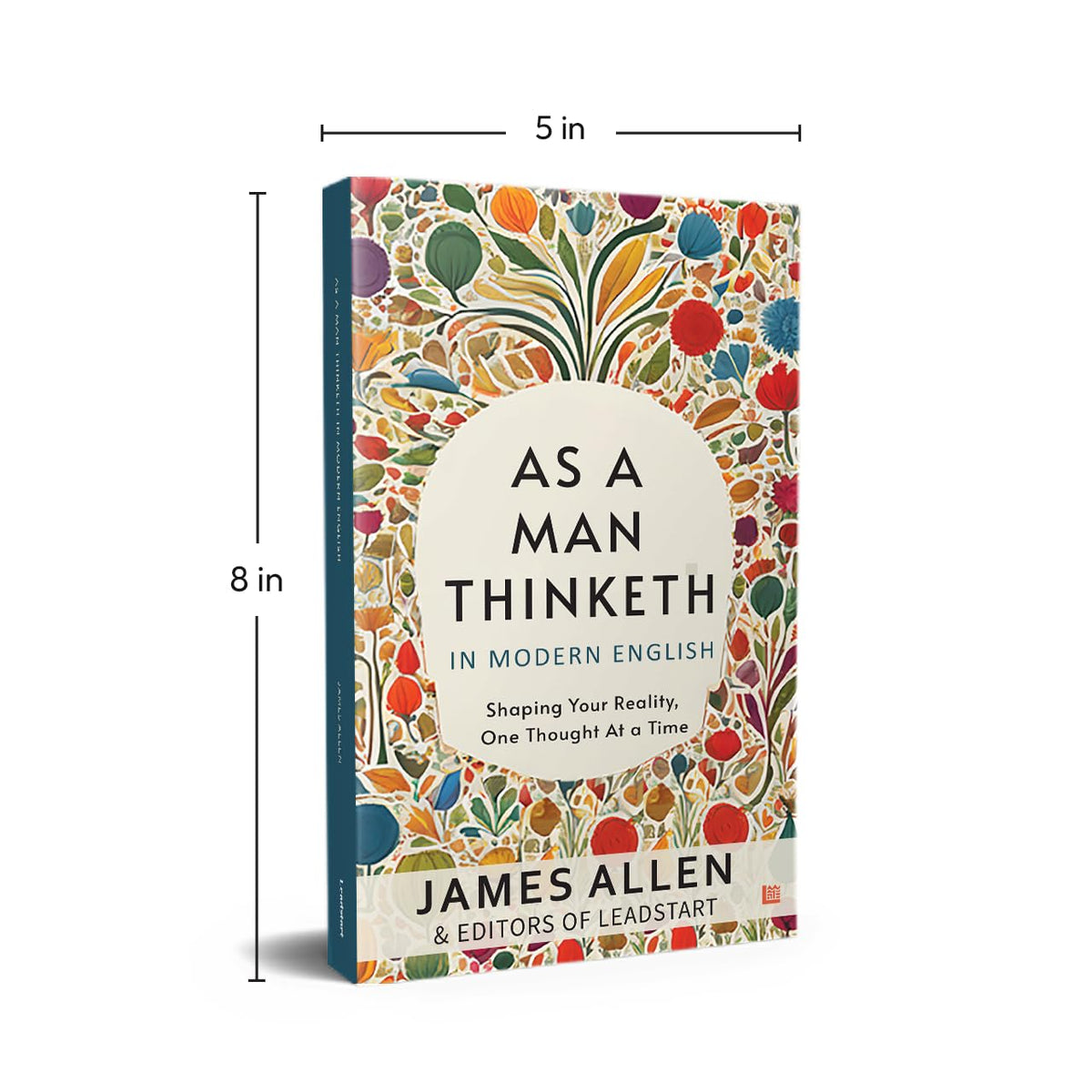 As A Man Thinketh in Modern English by James Allen [Premium Paperback] | Easy to Read Vs Original | Self Improvement Books | Human Psychology Book Under 100 Pages | Manifest and Think Better Thoughts