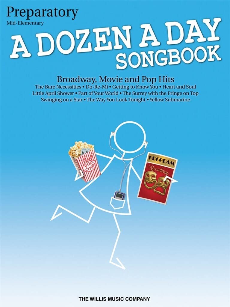A Dozen a Day Songbook - Preparatory Book: Mid-Elementary Level by Hal Leonard Publishing Corporation (Author) book cover
