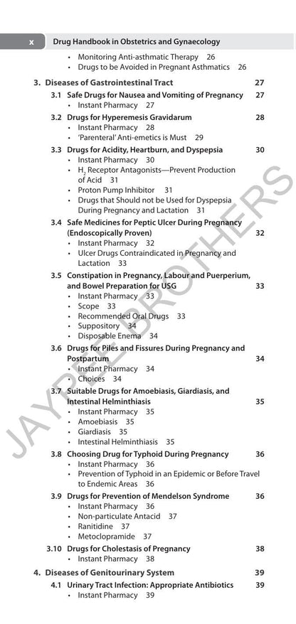 Drug Handbook in Obstetrics and Gynaecology, 4/E for Obstetricians, Gynecologists & OBG Postgraduates | Instant Pharmacy Guide to Pregnancy, Preeclampsia, Labour and Menopause Drug Therapy