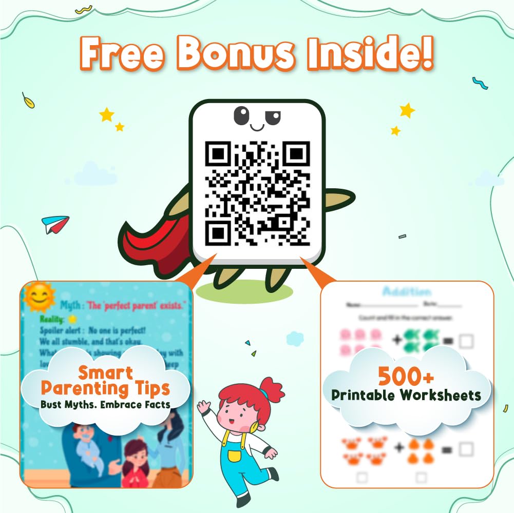 555 Adventure Activity Book for Kids, Theme Based Activity with Puzzles, Mazes, Scribbles & Brain Games, Includes 500+ Free Worksheets & Parenting Tips