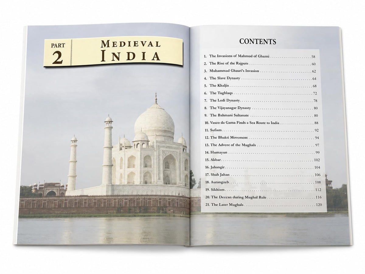 Encyclopedia of Indian History: A Fascinating Journey Through Ancient, Medieval & Modern India | Comprehensive Historical Reference Book For kids 10+