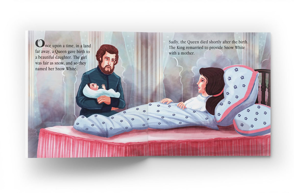 My First 5 Minutes Fairy Tales Snow White And The Seven Dwarfs | Traditional Fairy Tales For Children (Abridged And Retold)
