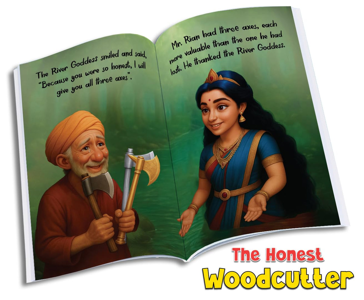 Story Books For Kids (Set of 10 Books) | Best Selling Moral Story Book for Kids in India | Premium Quality Gift - Bed Time Story Books | Two Brothers Publications