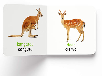 My First Book of Wild Animals - Animales Salvajes : My First English Spanish Board Book (English - Español)