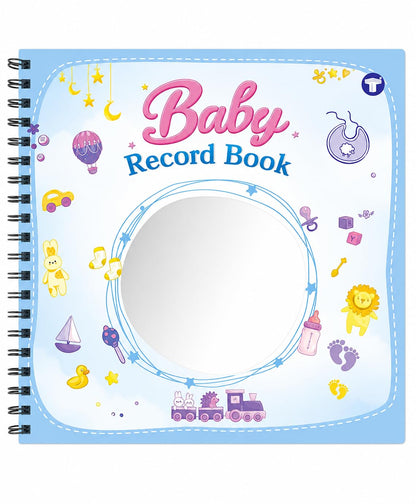 Baby Record Book - Premium Journal for Milestones & Memories with Photo Album for 0-5 Years Baby Girl/Boy | 56 Pages | Best Gift for Pregnancy, Baby Shower Party, New Born & New Parents