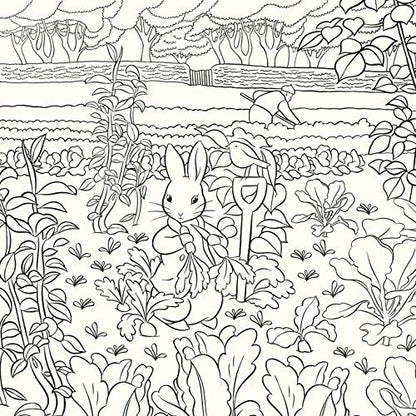 The Beatrix Potter Colouring Book