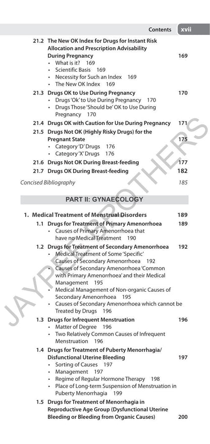 Drug Handbook in Obstetrics and Gynaecology, 4/E for Obstetricians, Gynecologists & OBG Postgraduates | Instant Pharmacy Guide to Pregnancy, Preeclampsia, Labour and Menopause Drug Therapy