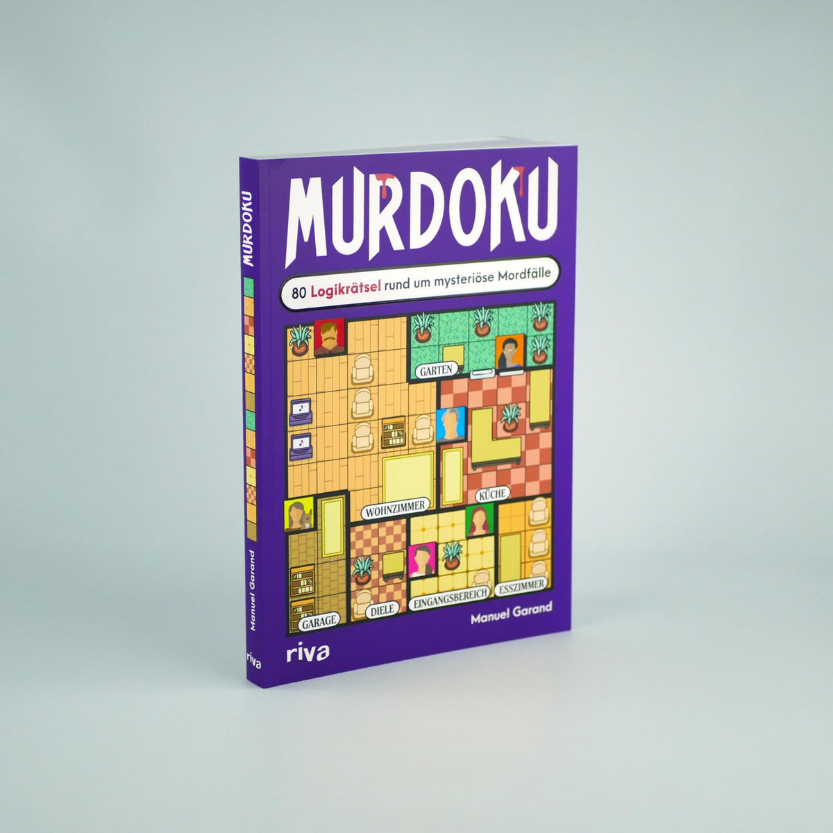 Murdoku: 80 Logikrätsel rund um mysteriöse Mordfälle | Löse spannende Kriminalfälle mit Sudoku und Logicals. Kniffliges Geschenk für True-Crime-Fans und Rätselliebhaber zu Geburtstag