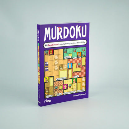 Murdoku: 80 Logikrätsel rund um mysteriöse Mordfälle | Löse spannende Kriminalfälle mit Sudoku und Logicals. Kniffliges Geschenk für True-Crime-Fans und Rätselliebhaber zu Geburtstag