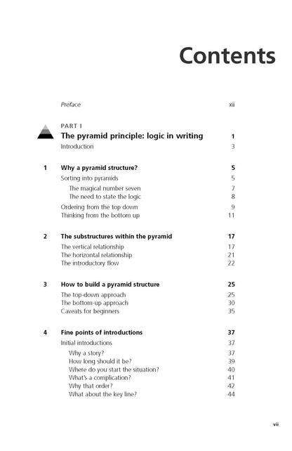 The Pyramid Principle, 3/e