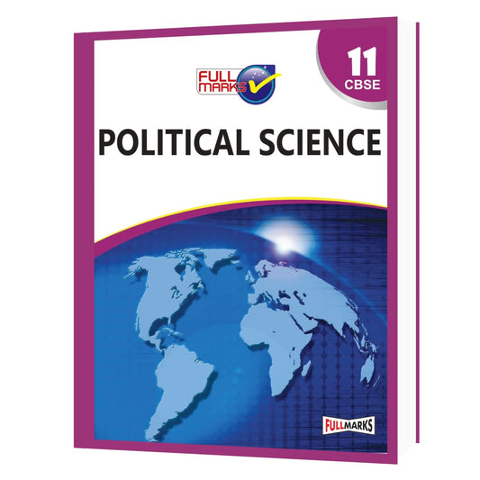 Political Science Class 11 - CBSE - Examination 2022-23 by Full Marks (Author) book cover
