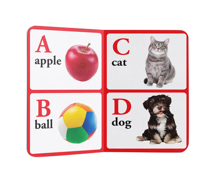 Abc - Board Book For Kids | Large Font | Age 0–5 Years | Early Alphabets Learning | Bold Letters | Bright Pictures | Letter Recognition | Babies | Toddlers | Preschoolers | Latest Edition