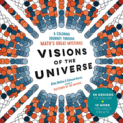 Visions of the Universe: A Coloring Journey Through Maths Great Mysteries book cover