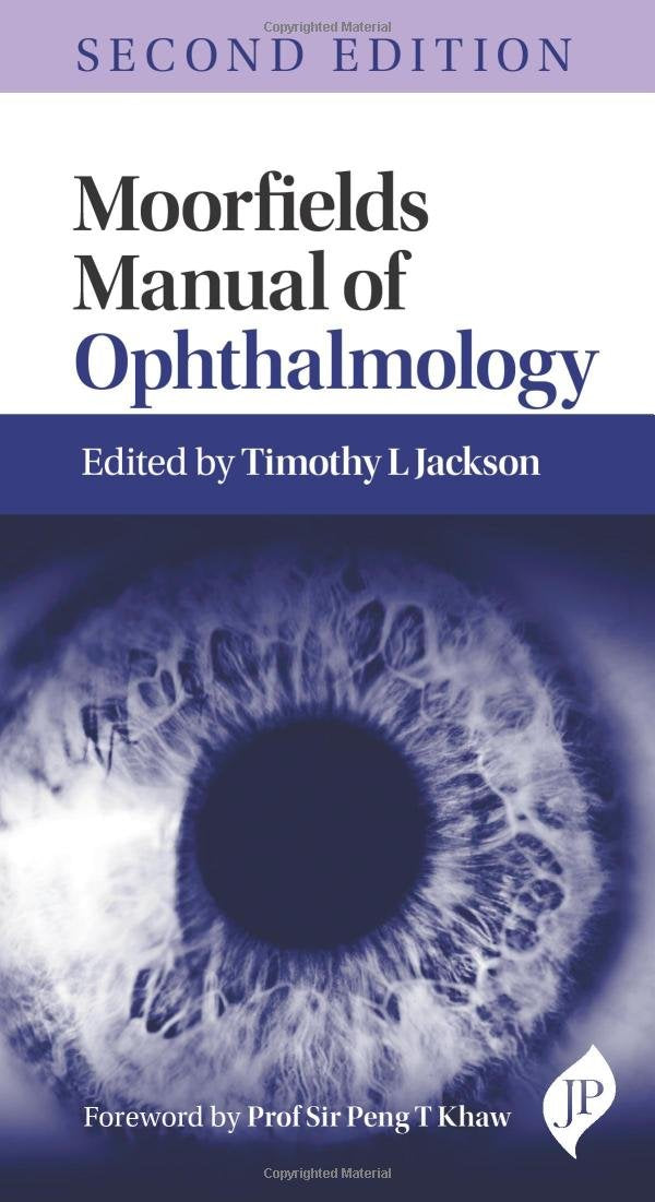 Moorfields Manual of Ophthalmology book cover