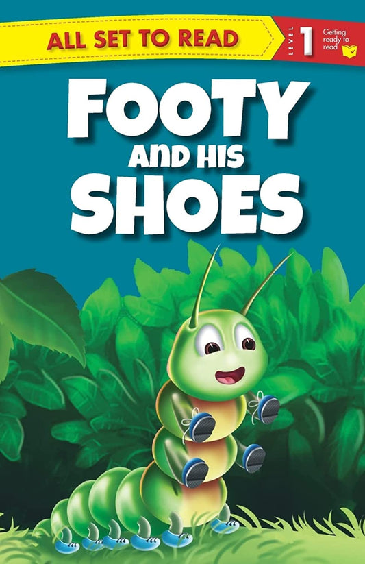 All set to Read- Readers Level 1- Footy and his Shoes- READERS by Om Books Editorial Team book cover