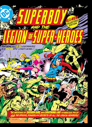 SUPERBOY AND THE LEGION OF SUPER-HEROES (TABLOID EDITION) book cover