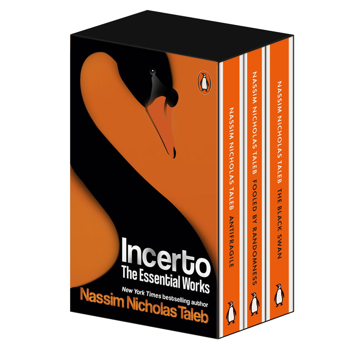 NASSIM NICHOLAS TALEB 3 BOOKS BOXSET: Fooled by Randomness, The Black Swan and Antifragile – Risk, Uncertainty, Decision-Making and Economics