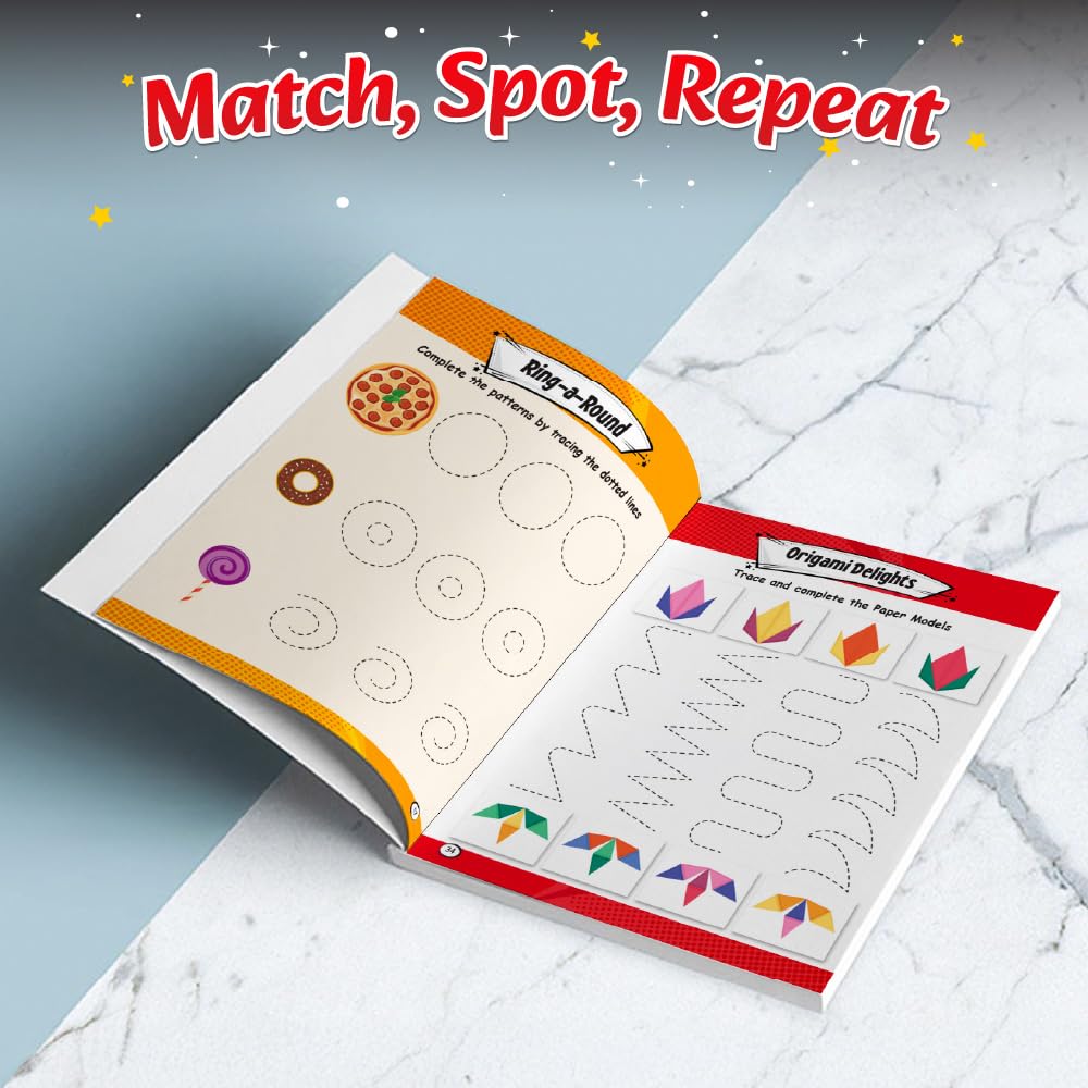 Kids' First Patterns Activity Book l Practice Patterns with Fun Activities for Kids 3 to 4 Years [Paperback] PW