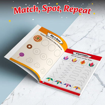 Kids' First Patterns Activity Book l Practice Patterns with Fun Activities for Kids 3 to 4 Years [Paperback] PW