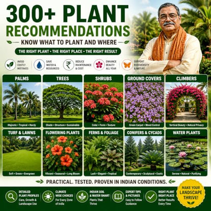Landscaping in India: Garden Design, Plant Selection, Palm Trees & Sustainable Gardening Guide Dinesh Chandra Rawat (Landscaping Expertise)