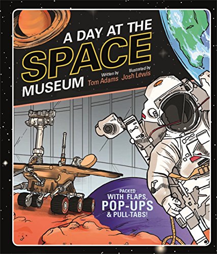 A DAY AT THE SPACE MUSEUM book cover