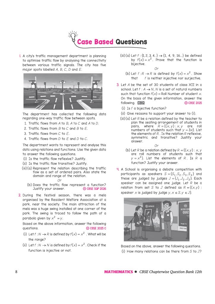 Arihant CBSE Question Bank Class 12 Mathematics For Board Exam 2027 | Chapterwise PYQs (2026–2016) with Revision Theory, Detailed Solutions, Exam Tips & Sample Papers As per Latest CBSE Syllabus