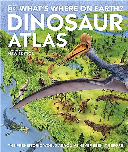 Whats Where on Earth? Dinosaur Atlas book cover