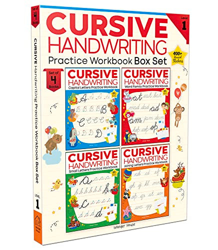Cursive Handwriting - Small Letters, Capital Letters, Joining Letters and Word Family : Level 1 Prac book cover