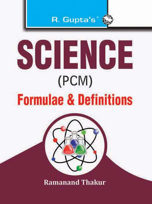 Science (PCM) Formulae & Definitions (Pocket Book) by Ramanand Thakur book cover
