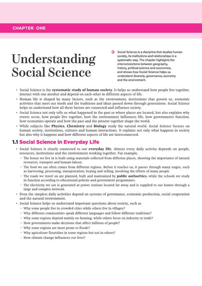 Arihant All in One Social Science (Understanding Society: India and Beyond – Part I) Class 9 for CBSE Exam 2026-27 | NCERT Based Complete Theory, Practice Exercises, CBQs, Sample Papers & Mind Maps