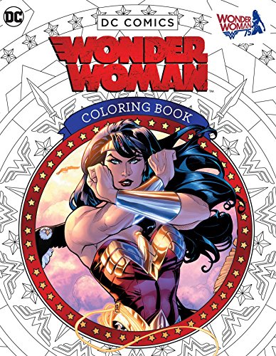 DC COMICS: WONDER WOMAN COLORING BOOK book cover
