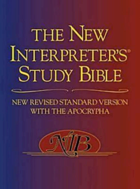 The New Interpreters Study Bible: NRSV with Apocrypha book cover