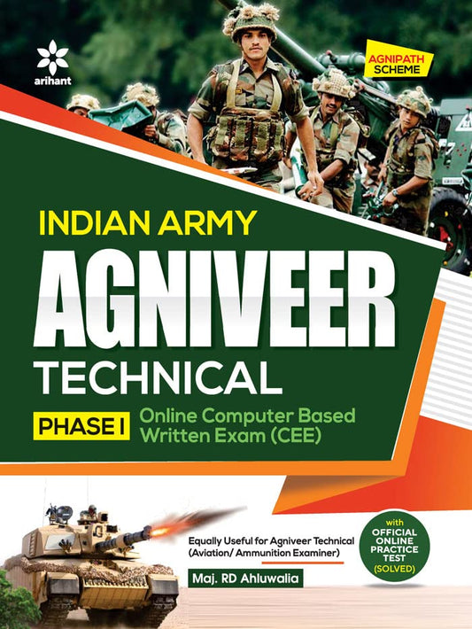 Indian Army Agniveer Technical Phase 1 Exam book cover