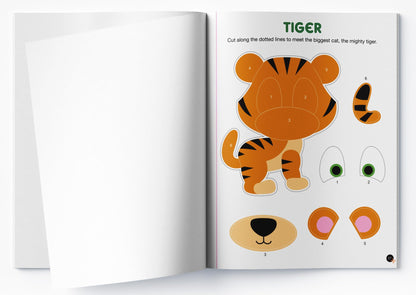 Scissor Skills: Animal (Activity Book for Kids)