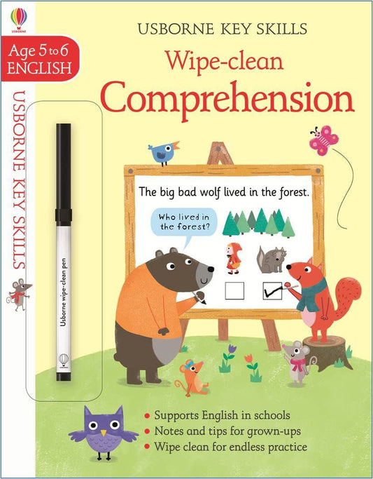 Key Skills Wipe-Clean: Comprehension 5-6 book cover