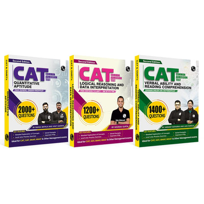 PW MBA Wallah Quantitative Aptitude, Verbal Ability & Reading Comprehension, Logical Reasoning & Data Interpretation for CAT 2027| Combo Set of 3 Books | For XAT, SNAP, NMAT & Other Management Exams