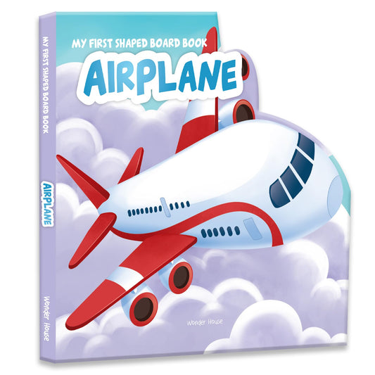 My First Shaped Board Books For Children: Transport - Airplane book cover