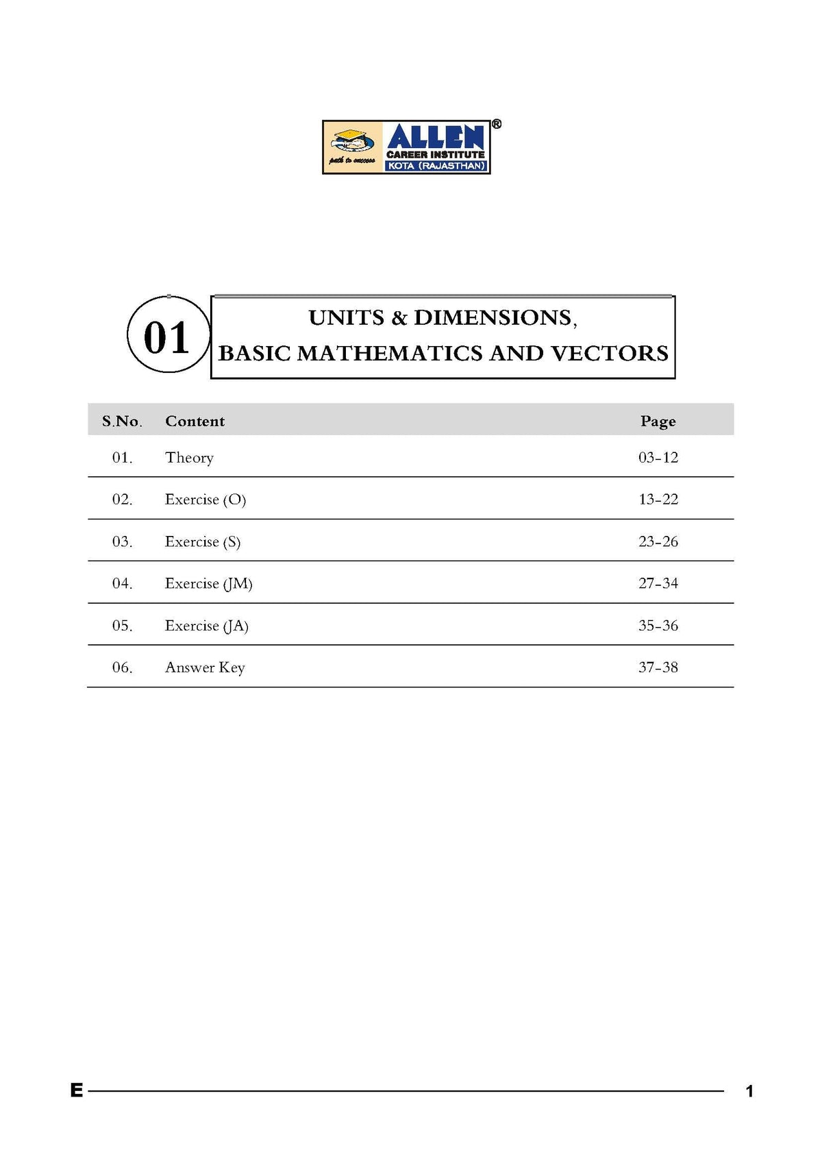 ALLEN 11th JEE MAIN+ADVANCED Study Material Package (Set of 18 Modules Combo ) in English | Nurture