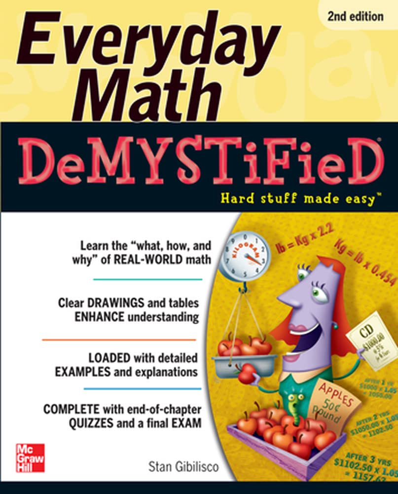 Everyday Math Demystified, 2nd Edition book cover