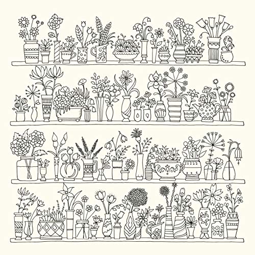 World of Flowers: A Colouring Book and Floral Adventure